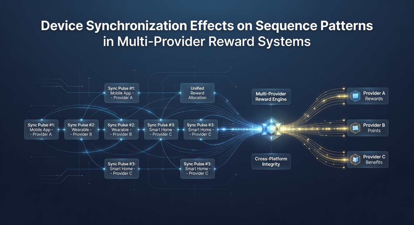 Sequenzmuster und Synchronisationseffekte über mehrere Geräte und Anbieter