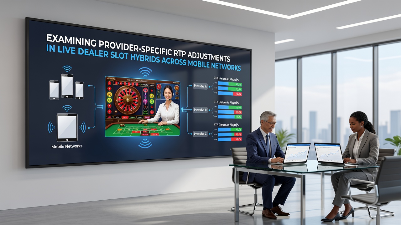 Darstellung von RTP-Anpassungen in mobilen hybriden Slot-Systemen mit Live-Dealer-Elementen